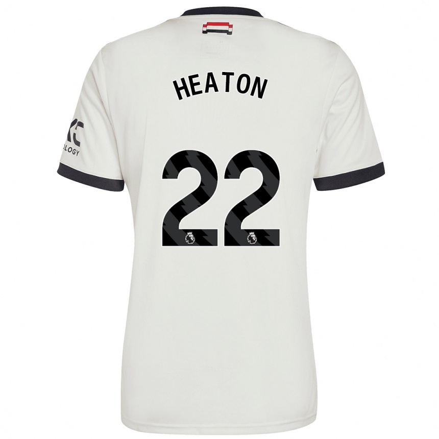 Hombre Fútbol Camiseta Tom Heaton #22 Blanquecino Equipación Tercera 2024/25 Perú