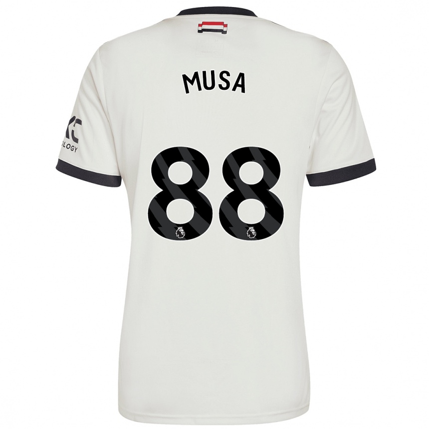 Hombre Fútbol Camiseta Victor Musa #88 Blanquecino Equipación Tercera 2024/25 Perú