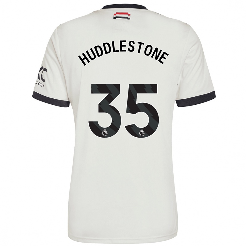 Hombre Fútbol Camiseta Tom Huddlestone #35 Blanquecino Equipación Tercera 2024/25 Perú