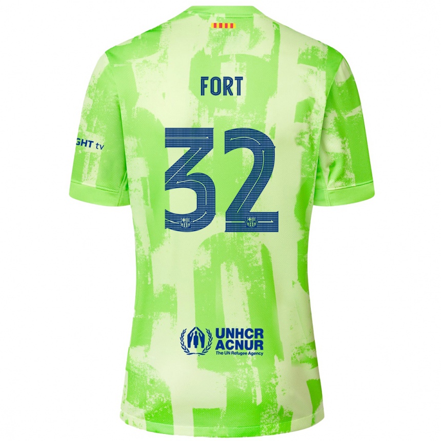 Hombre Fútbol Camiseta Héctor Fort #32 Lima Equipación Tercera 2024/25 Perú