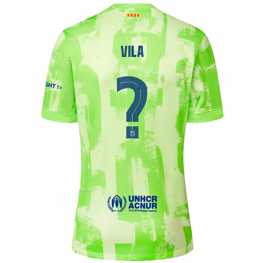 Hombre Fútbol Camiseta Manu Vila #0 Lima Equipación Tercera 2024/25 Perú