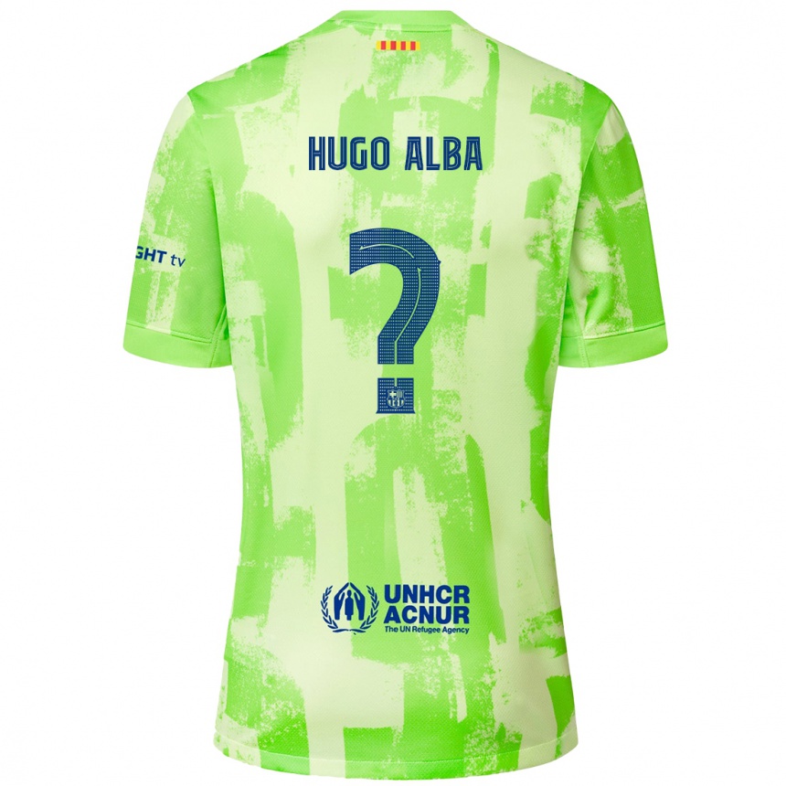 Hombre Fútbol Camiseta Hugo Alba #0 Lima Equipación Tercera 2024/25 Perú