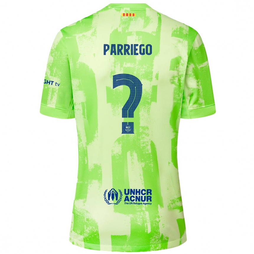 Hombre Fútbol Camiseta Marcos Parriego #0 Lima Equipación Tercera 2024/25 Perú