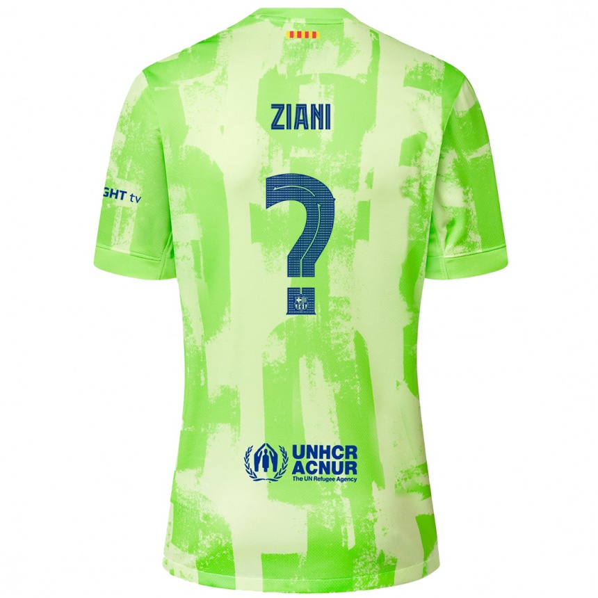 Hombre Fútbol Camiseta Ismael Ziani #0 Lima Equipación Tercera 2024/25 Perú