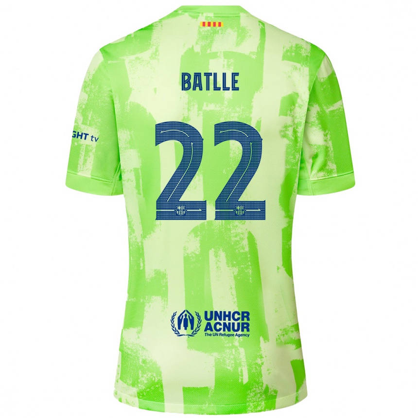 Hombre Fútbol Camiseta Ona Batlle #22 Lima Equipación Tercera 2024/25 Perú