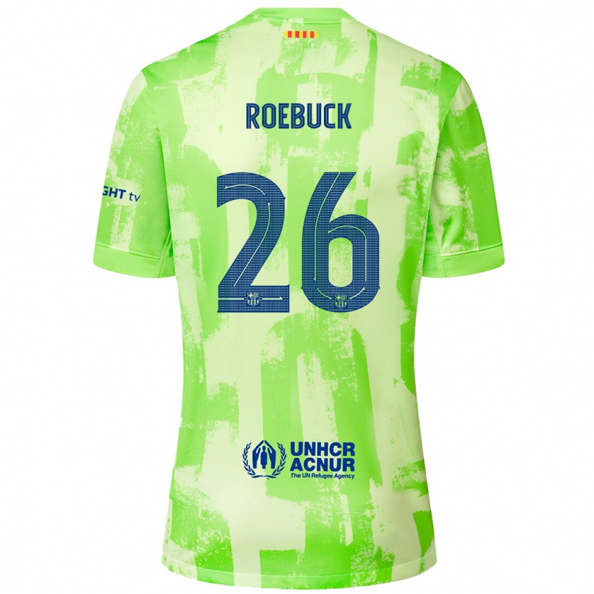 Hombre Fútbol Camiseta Ellie Roebuck #26 Lima Equipación Tercera 2024/25 Perú