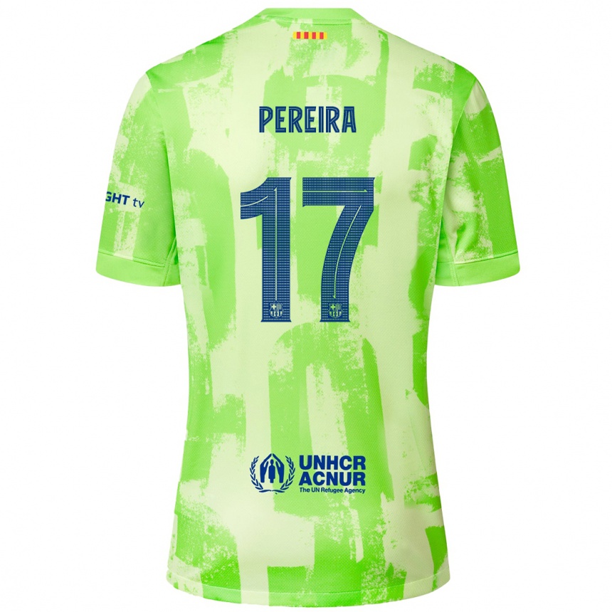 Hombre Fútbol Camiseta Andrea Pereira #17 Lima Equipación Tercera 2024/25 Perú