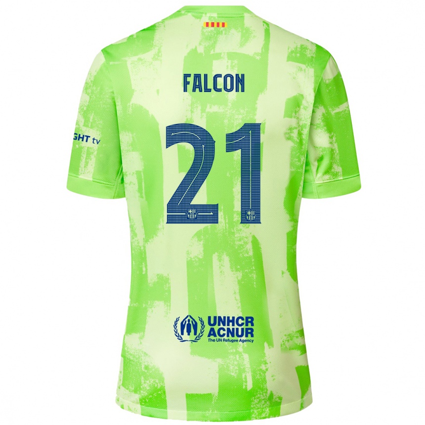 Hombre Fútbol Camiseta Andrea Falcon #21 Lima Equipación Tercera 2024/25 Perú