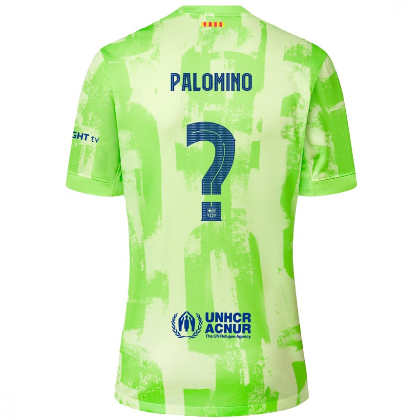 Hombre Fútbol Camiseta Oriol Palomino #0 Lima Equipación Tercera 2024/25 Perú