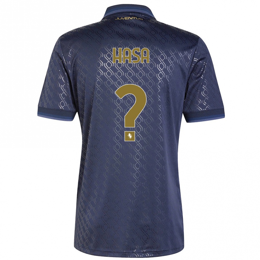 Hombre Fútbol Camiseta Luis Hasa #0 Azul Marino Equipación Tercera 2024/25 Perú