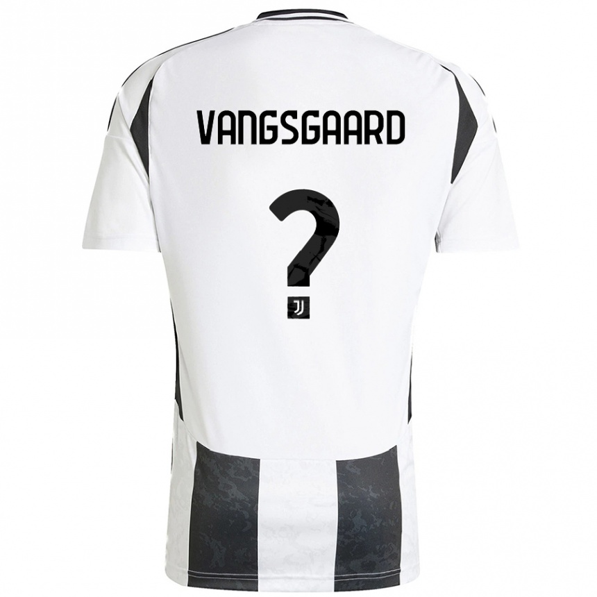 Mujer Fútbol Camiseta Amalie Vangsgaard #0 Blanco Negro 1ª Equipación 2024/25 Perú