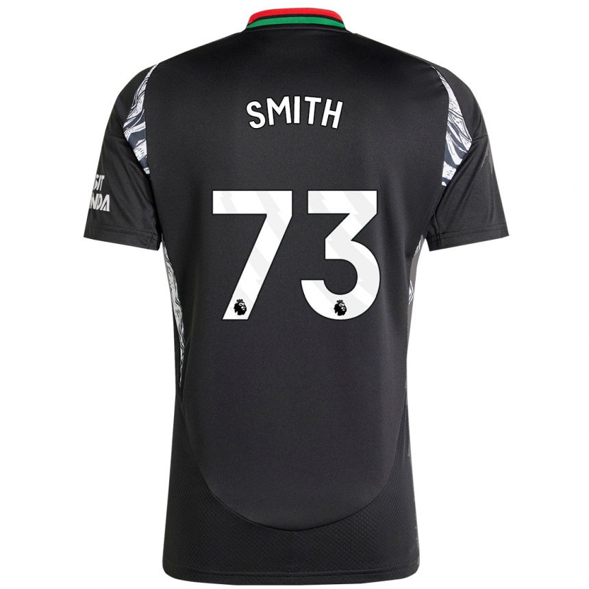 Mujer Fútbol Camiseta Tom Smith #73 Negro 2ª Equipación 2024/25 Perú