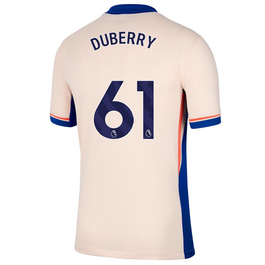 Mujer Fútbol Camiseta Zain Silcott-Duberry #61 Beige Claro 2ª Equipación 2024/25 Perú