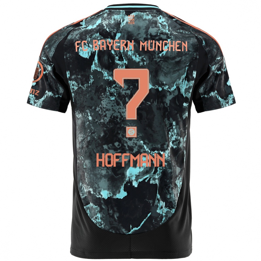 Mujer Fútbol Camiseta Tim Hoffmann #0 Negro 2ª Equipación 2024/25 Perú