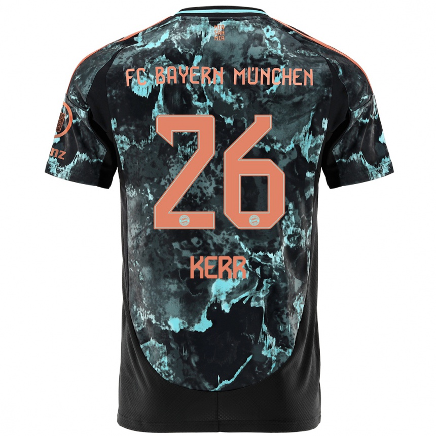 Mujer Fútbol Camiseta Samantha Kerr #26 Negro 2ª Equipación 2024/25 Perú