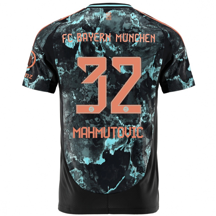 Mujer Fútbol Camiseta Ena Mahmutovic #32 Negro 2ª Equipación 2024/25 Perú