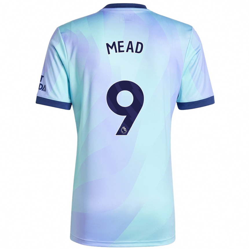 Mujer Fútbol Camiseta Beth Mead #9 Agua Equipación Tercera 2024/25 Perú