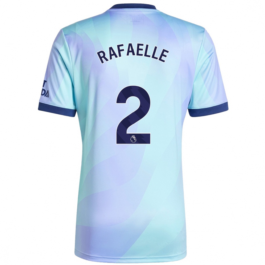 Mujer Fútbol Camiseta Rafaelle Souza #2 Agua Equipación Tercera 2024/25 Perú