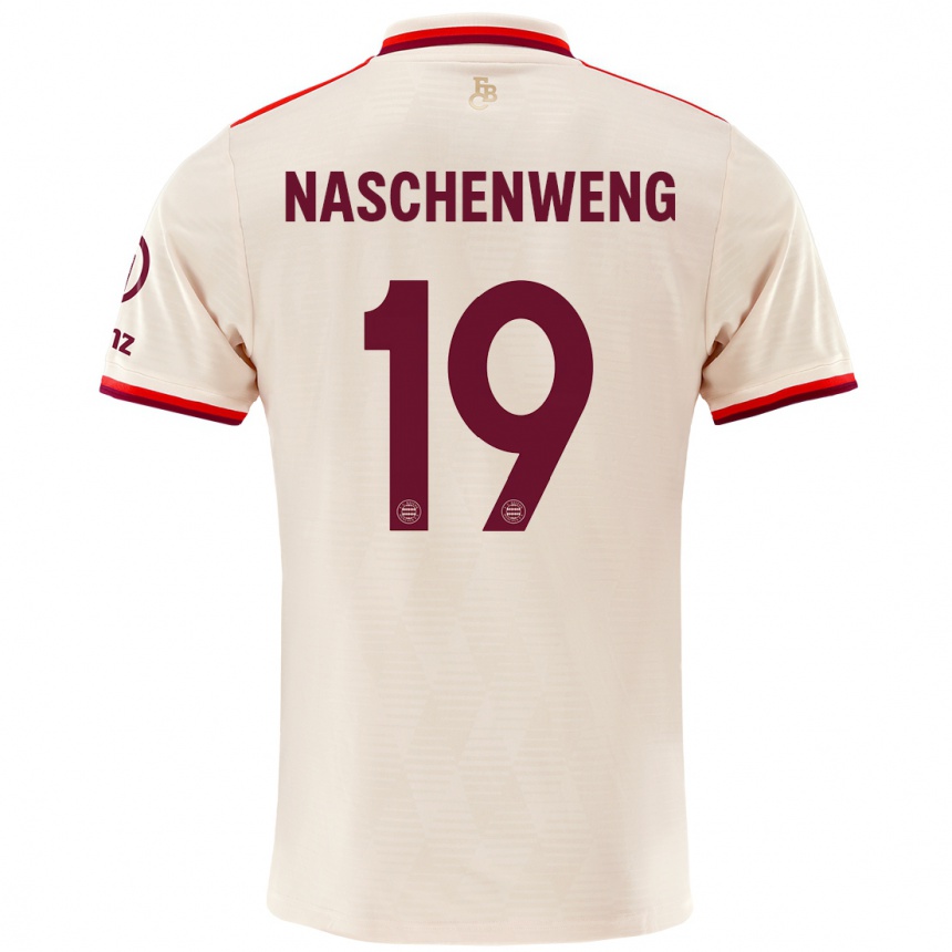 Mujer Fútbol Camiseta Katharina Naschenweng #19 Lino Equipación Tercera 2024/25 Perú