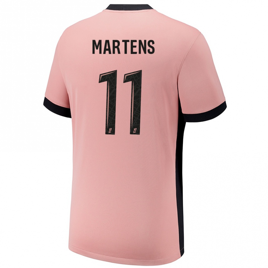 Mujer Fútbol Camiseta Lieke Martens #11 Rosa Óxido Equipación Tercera 2024/25 Perú