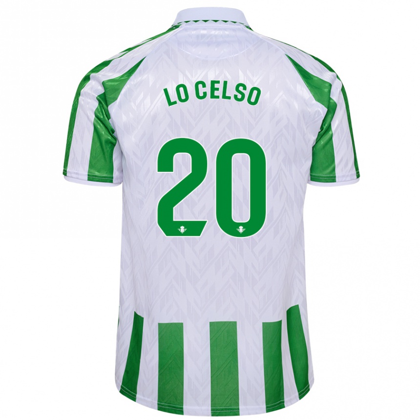 Niño Fútbol Camiseta Giovani Lo Celso #20 Blanco Azul 1ª Equipación 2024/25 Perú