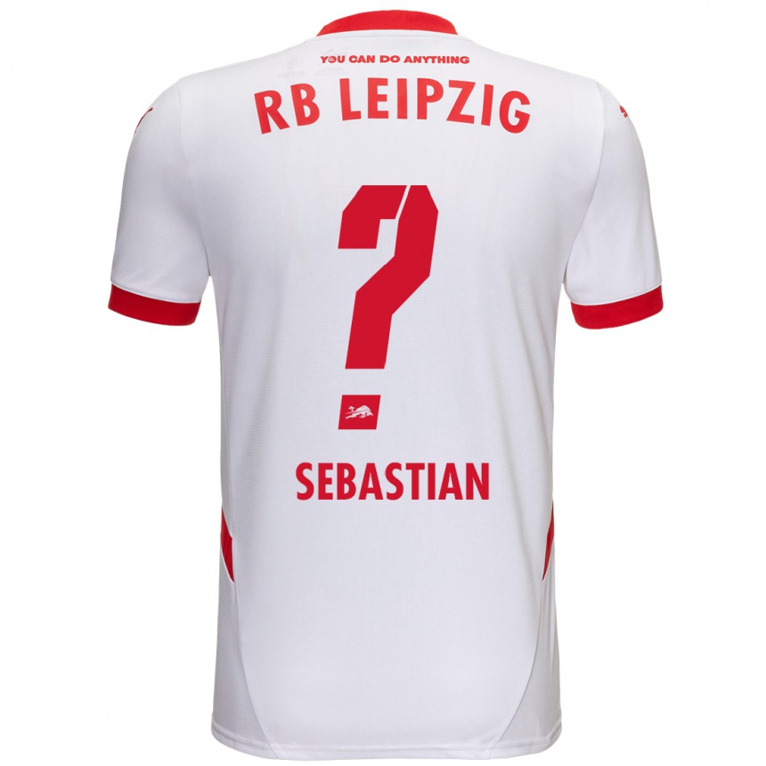 Niño Fútbol Camiseta Jordy Sebastian #0 Blanco Rojo 1ª Equipación 2024/25 Perú