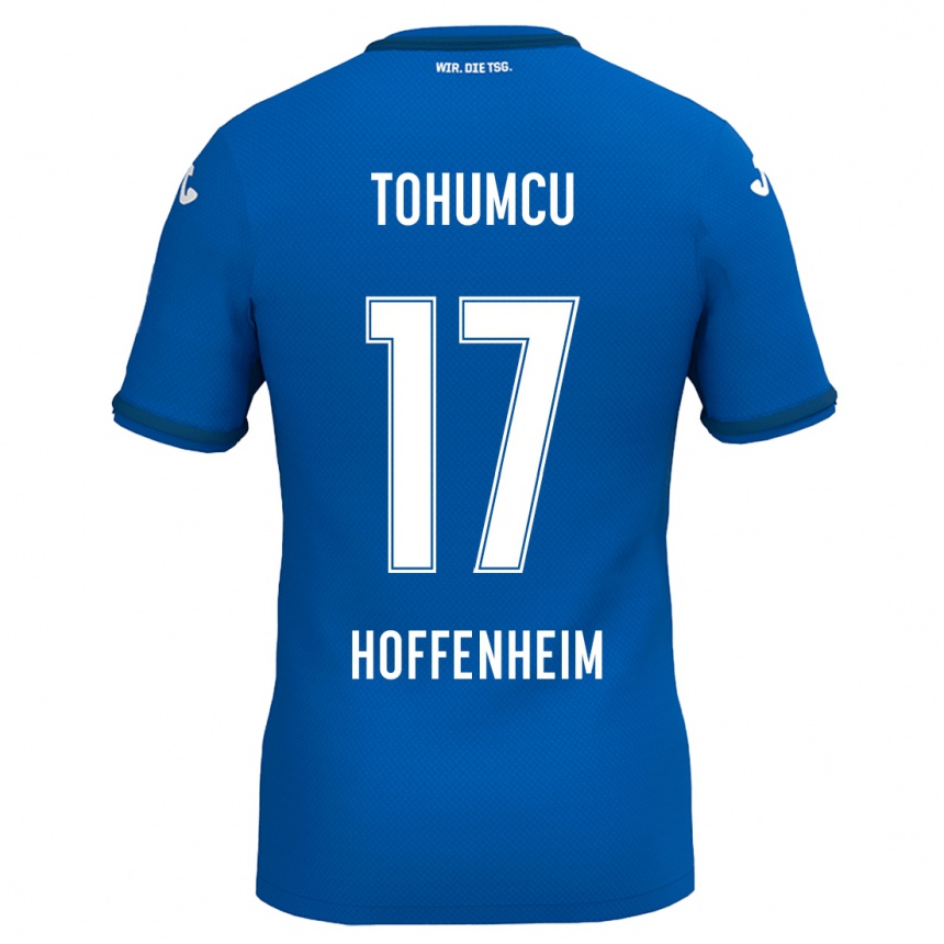 Niño Fútbol Camiseta Umut Tohumcu #17 Azul Real 1ª Equipación 2024/25 Perú