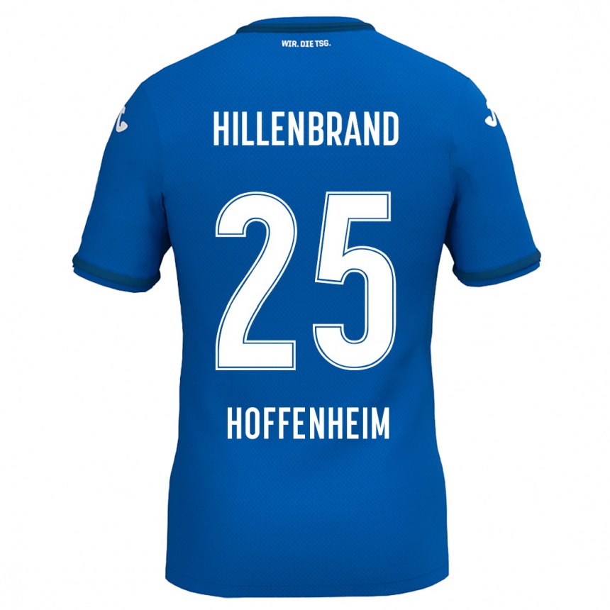 Niño Fútbol Camiseta Jack Hillenbrand #25 Azul Real 1ª Equipación 2024/25 Perú