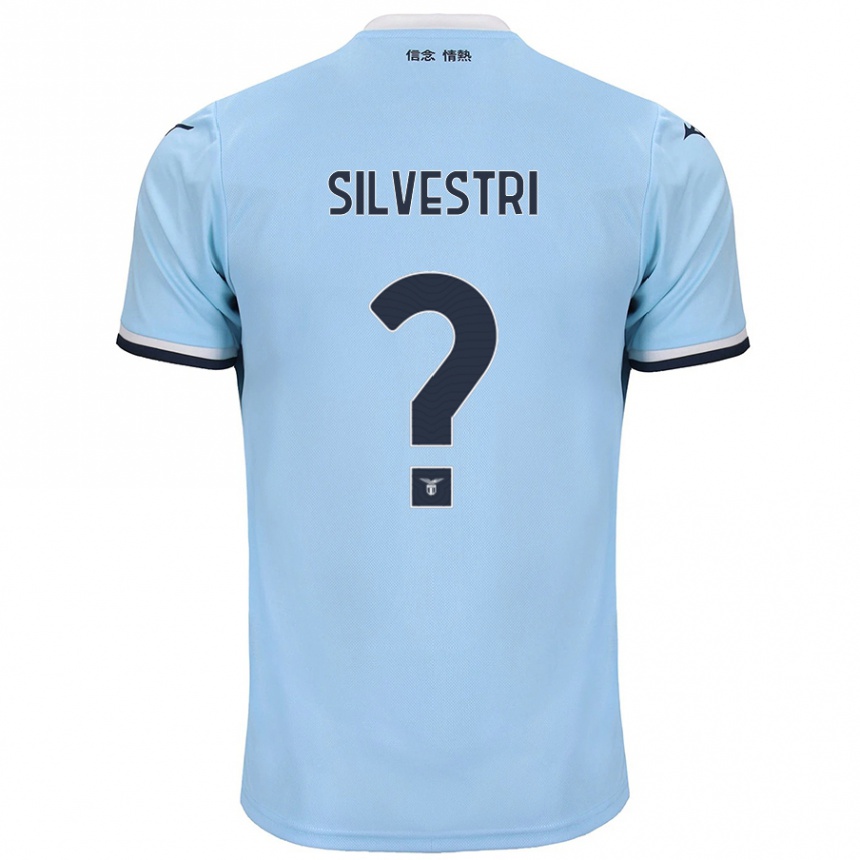 Niño Fútbol Camiseta Thomas Silvestri #0 Azul 1ª Equipación 2024/25 Perú