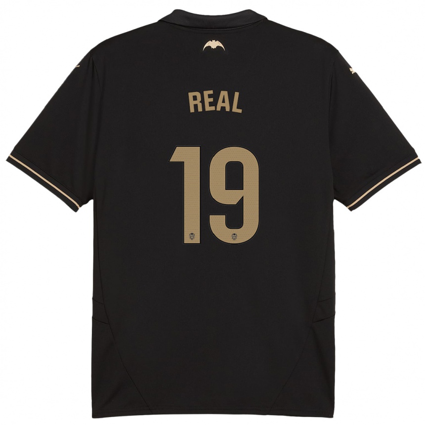 Niño Fútbol Camiseta Kerlly Real #19 Negro 2ª Equipación 2024/25 Perú