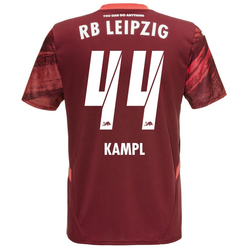 Niño Fútbol Camiseta Kevin Kampl #44 Borgoña 2ª Equipación 2024/25 Perú