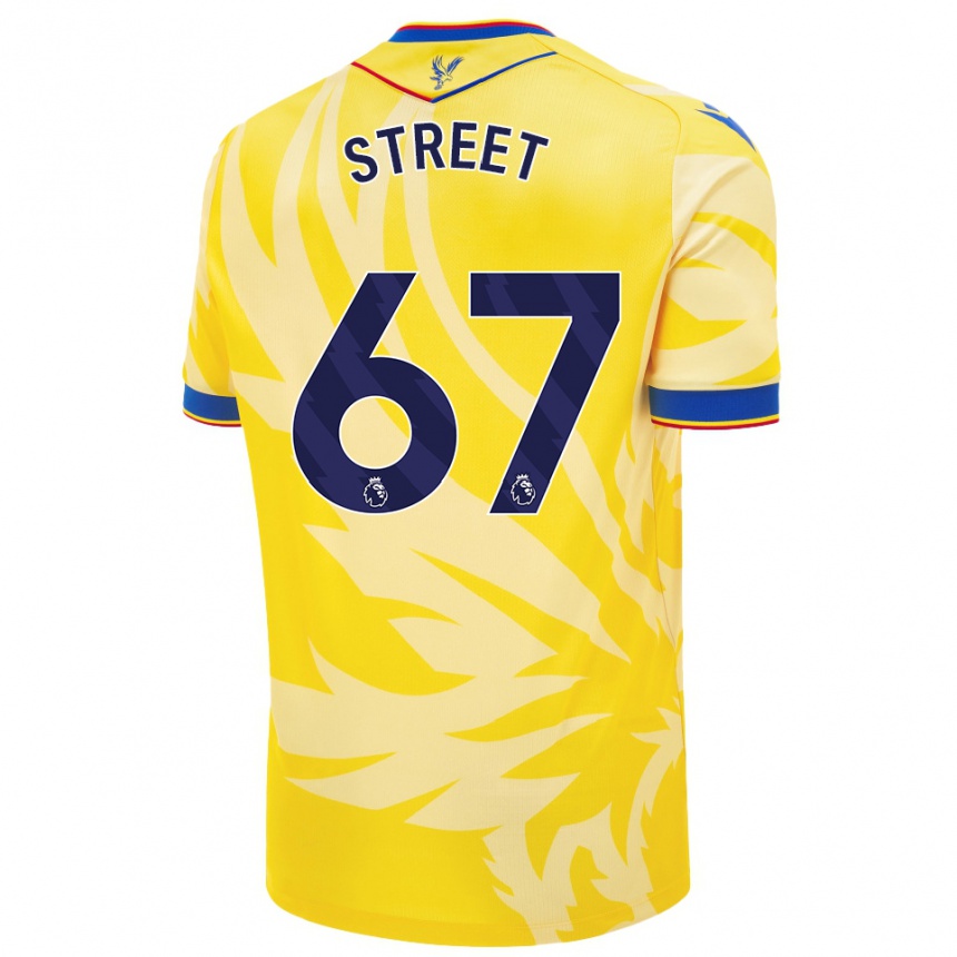 Niño Fútbol Camiseta Rob Street #67 Amarillo 2ª Equipación 2024/25 Perú