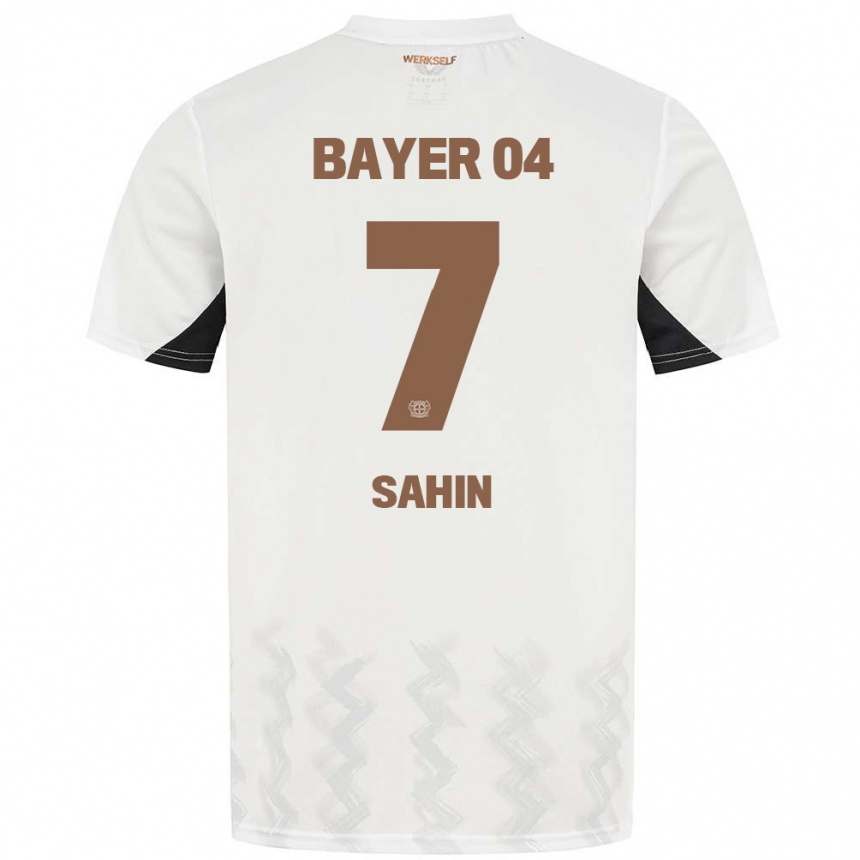 Niño Fútbol Camiseta Batuhan Sahin #7 Blanco Negro 2ª Equipación 2024/25 Perú