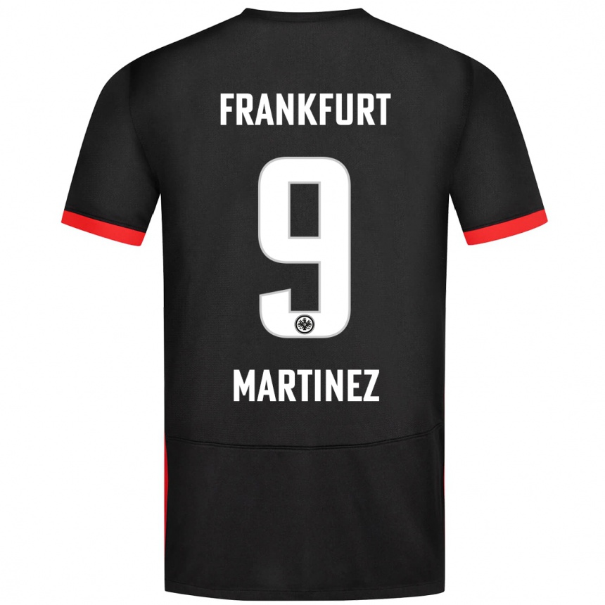 Niño Fútbol Camiseta Shekiera Martínez #9 Negro 2ª Equipación 2024/25 Perú