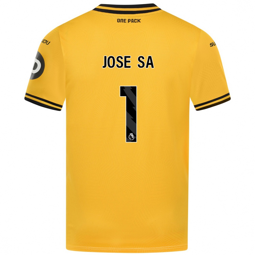 Hombre Fútbol Camiseta Jose Sa #1 Amarillo 1ª Equipación 2024/25 Perú