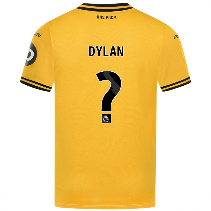 Hombre Fútbol Camiseta Dylan Scicluna #0 Amarillo 1ª Equipación 2024/25 Perú