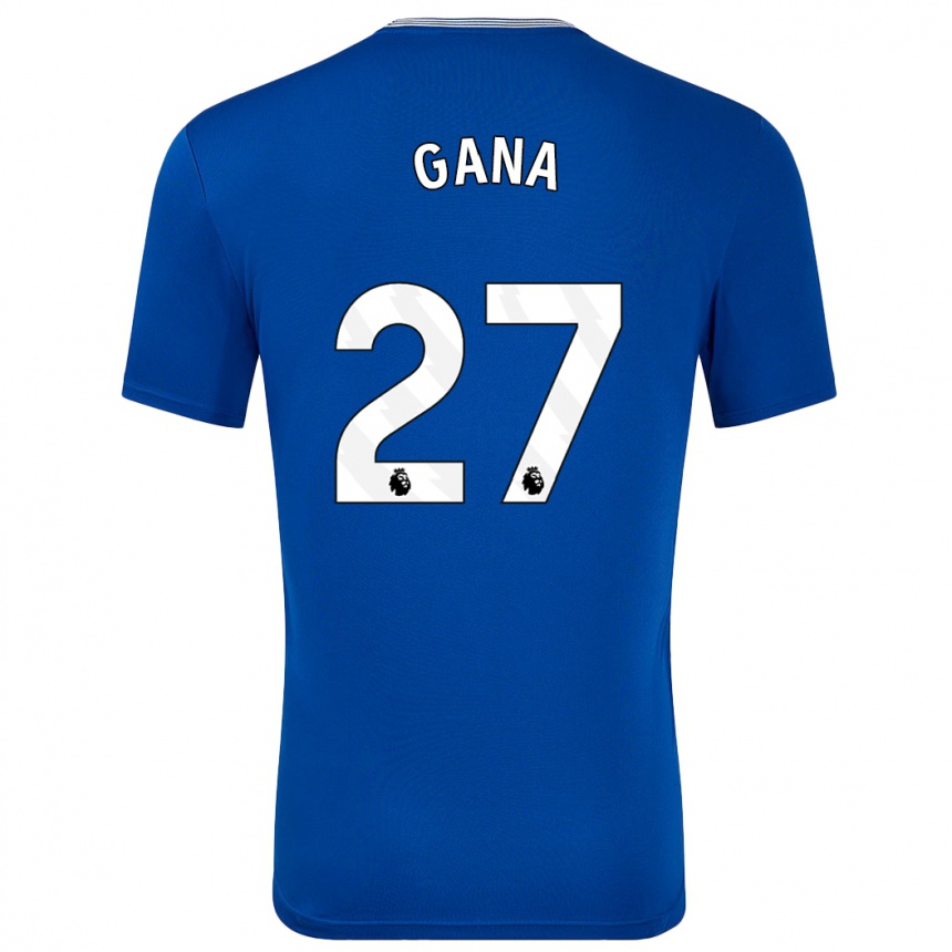 Hombre Fútbol Camiseta Idrissa Gueye #27 Azul Con 1ª Equipación 2024/25 Perú