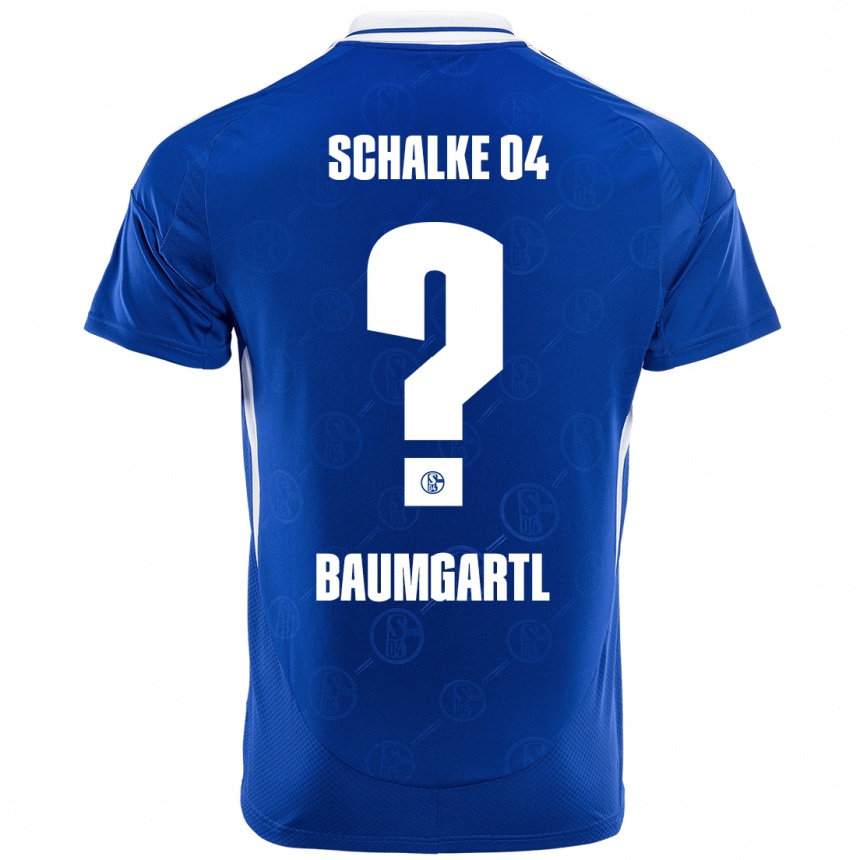 Hombre Fútbol Camiseta Timo Baumgartl #0 Azul Real 1ª Equipación 2024/25 Perú