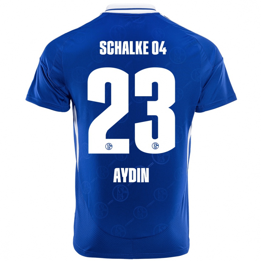 Hombre Fútbol Camiseta Mehmet Aydın #23 Azul Real 1ª Equipación 2024/25 Perú