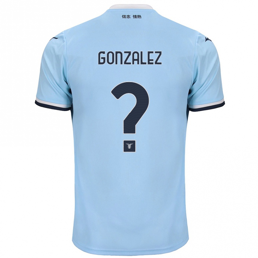 Hombre Fútbol Camiseta Diego González #0 Azul 1ª Equipación 2024/25 Perú