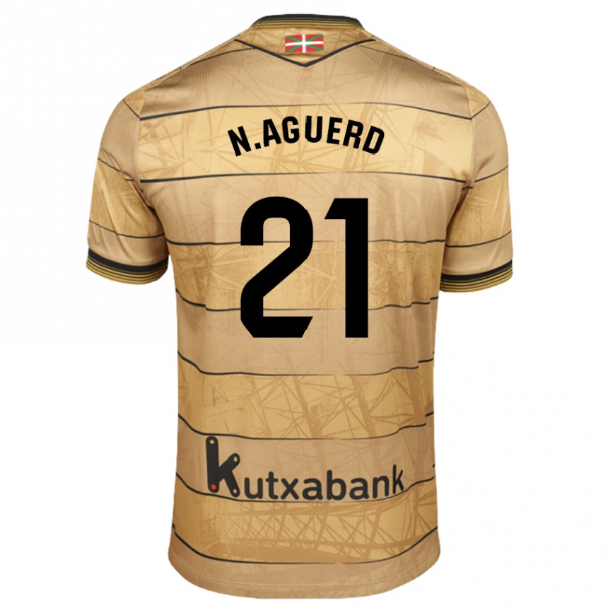 Hombre Fútbol Camiseta Nayef Aguerd #21 Negro Blanco 2ª Equipación 2024/25 Perú