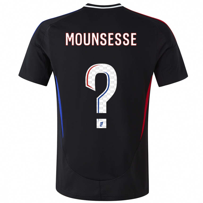 Hombre Fútbol Camiseta Jeremy Mounsesse #0 Negro 2ª Equipación 2024/25 Perú