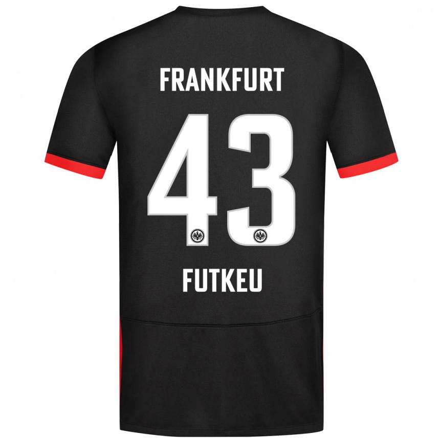 Hombre Fútbol Camiseta Noel Futkeu #43 Negro 2ª Equipación 2024/25 Perú