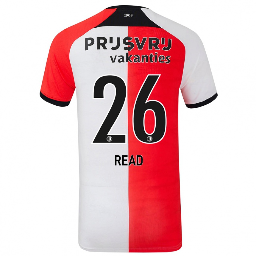 Mujer Fútbol Camiseta Givairo Read #26 Rojo Blanco 1ª Equipación 2024/25 Perú