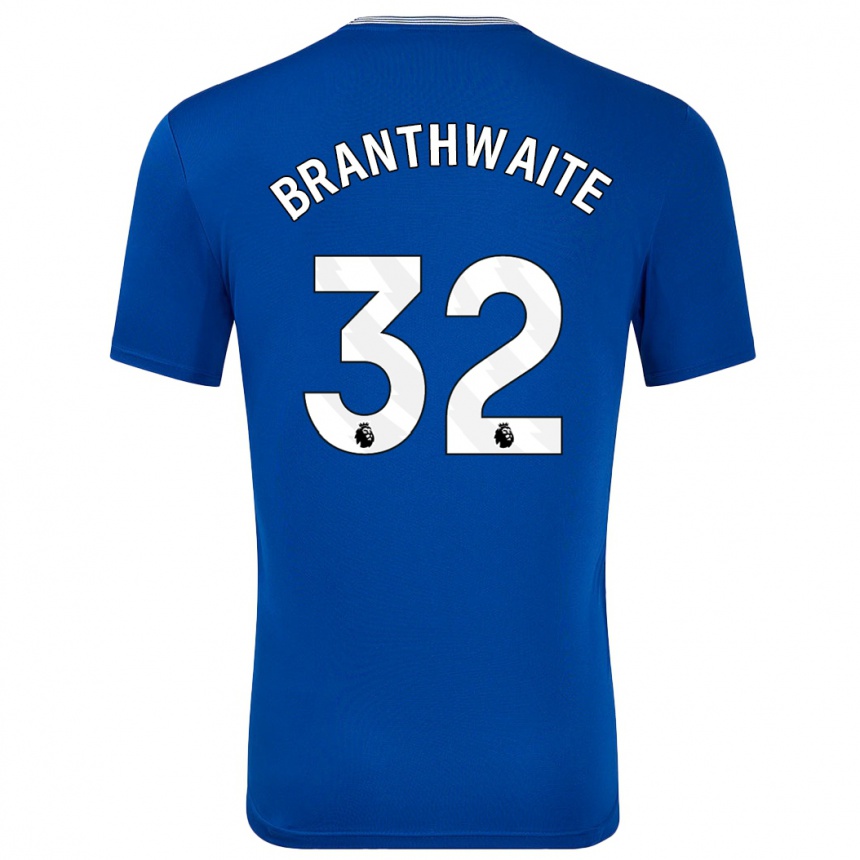 Mujer Fútbol Camiseta Jarrad Branthwaite #32 Azul Con 1ª Equipación 2024/25 Perú