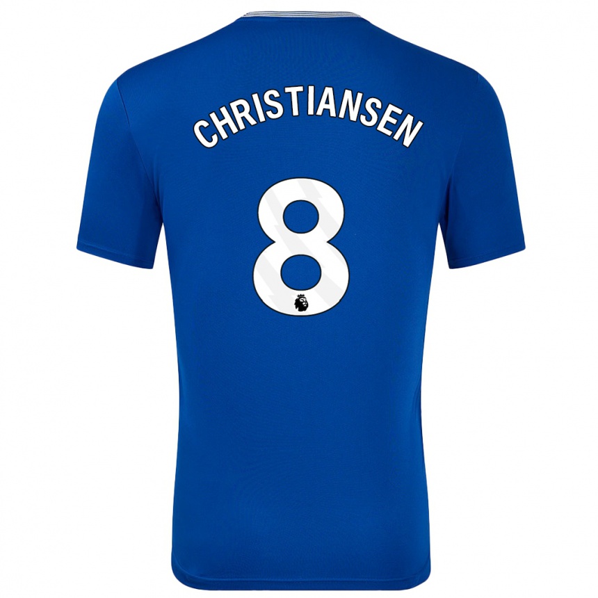 Mujer Fútbol Camiseta Izzy Christiansen #8 Azul Con 1ª Equipación 2024/25 Perú