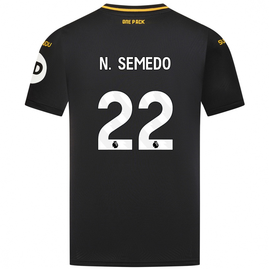 Mujer Fútbol Camiseta Nélson Semedo #22 Negro 2ª Equipación 2024/25 Perú