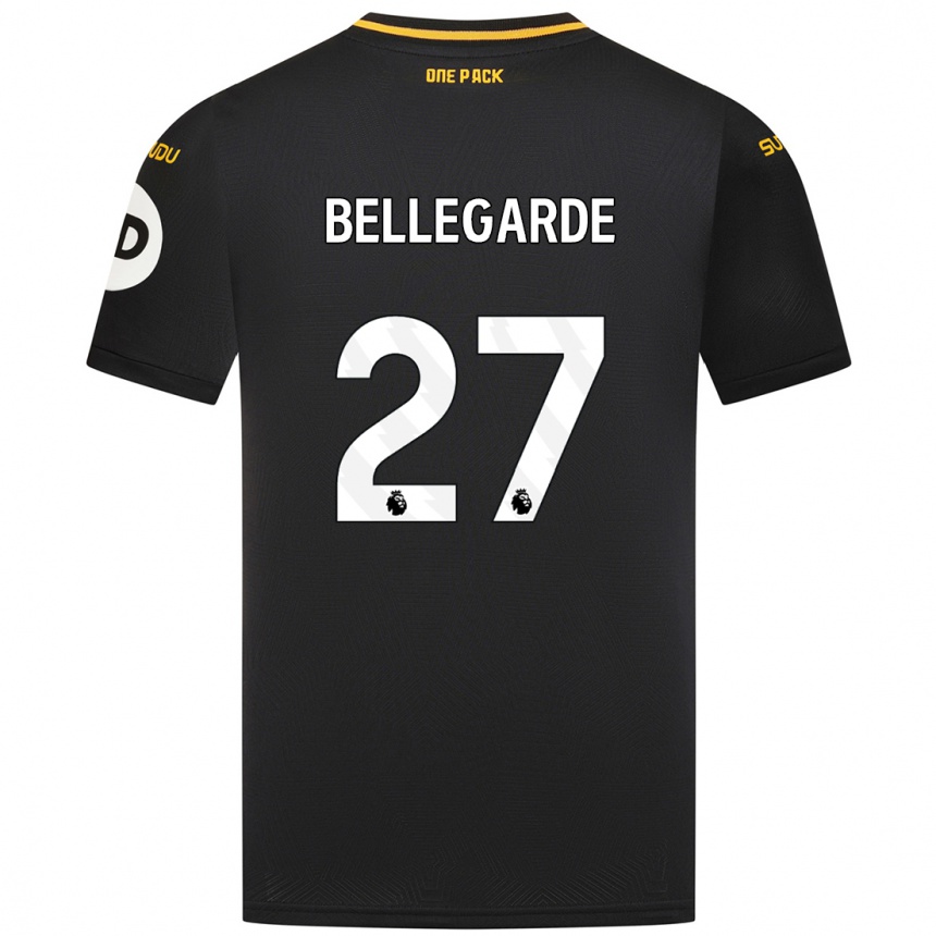 Mujer Fútbol Camiseta Jean-Ricner Bellegarde #27 Negro 2ª Equipación 2024/25 Perú