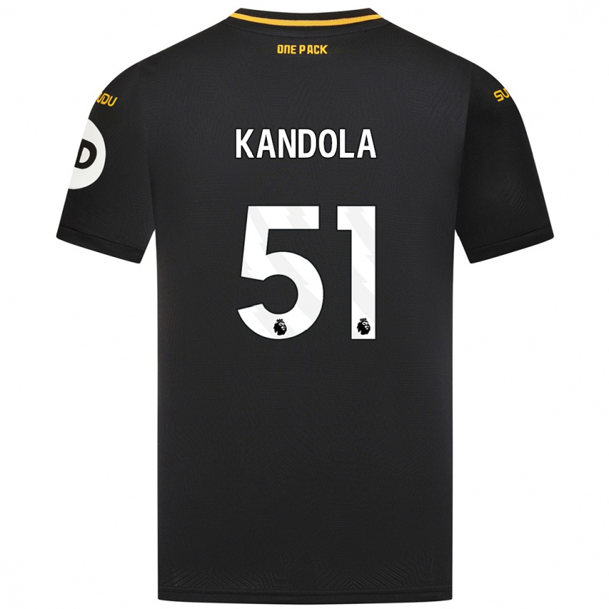 Mujer Fútbol Camiseta Kam Kandola #51 Negro 2ª Equipación 2024/25 Perú