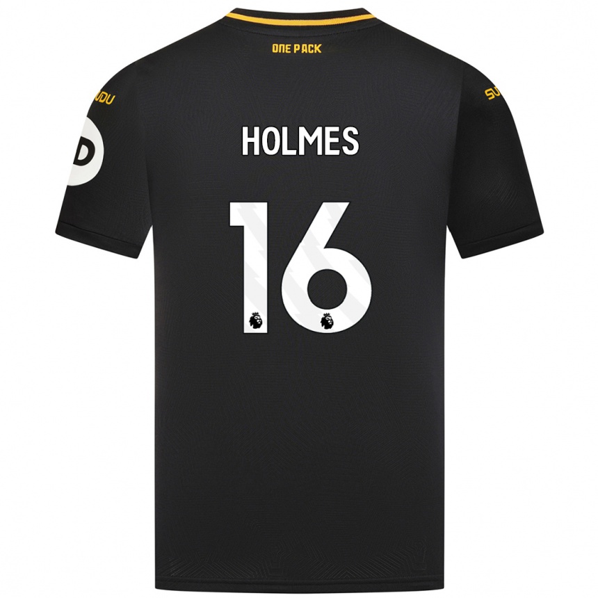 Mujer Fútbol Camiseta Summer Holmes #16 Negro 2ª Equipación 2024/25 Perú